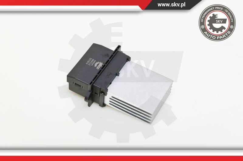 Esen SKV 95SKV003 - Rezistors, Salona ventilators www.autospares.lv