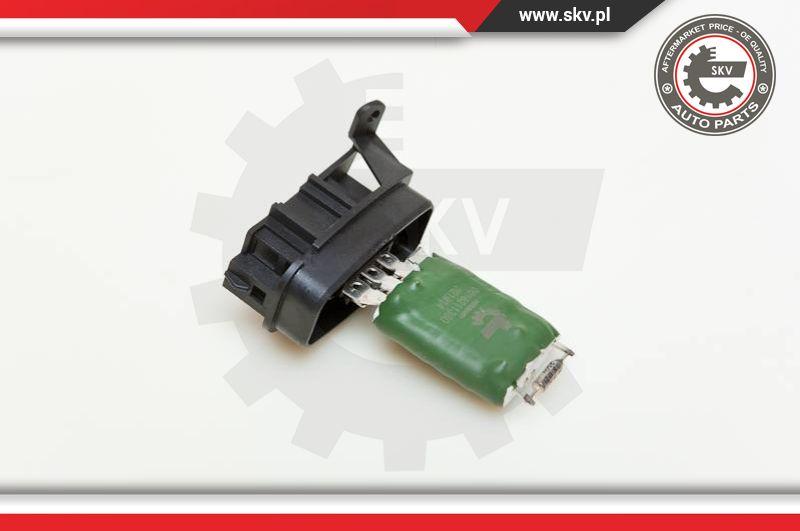 Esen SKV 95SKV010 - Resistor, interior blower www.autospares.lv