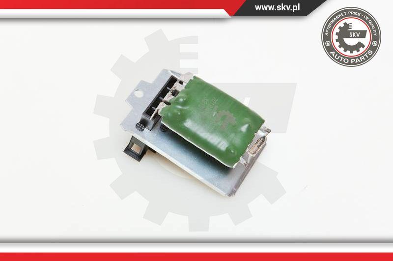 Esen SKV 95SKV013 - Resistor, interior blower www.autospares.lv