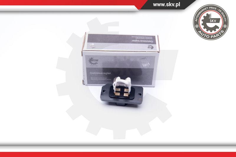 Esen SKV 95SKV079 - Rezistors, Salona ventilators www.autospares.lv