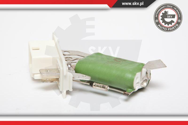 Esen SKV 95SKV073 - Rezistors, Salona ventilators www.autospares.lv