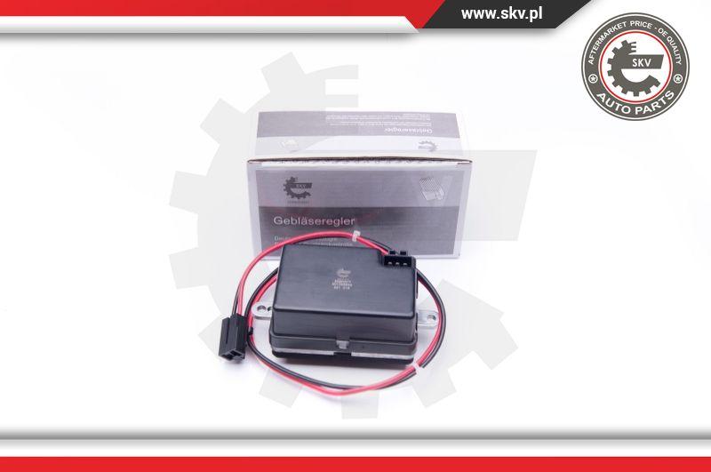 Esen SKV 95SKV077 - Rezistors, Salona ventilators www.autospares.lv