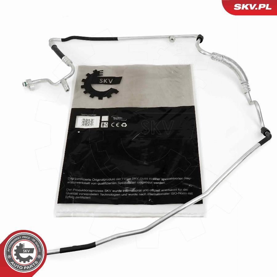 Esen SKV 43SKV584 - Augst / Zemspiediena cauruļvads, Gaisa kond. sist. www.autospares.lv