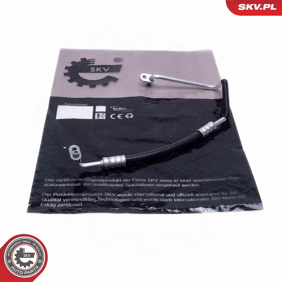 Esen SKV 43SKV535 - Augstspiediena cauruļvads, Gaisa kond. sist. www.autospares.lv