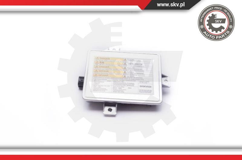 Esen SKV 59SKV020 - Vadības iekārta, Apgaismojums www.autospares.lv