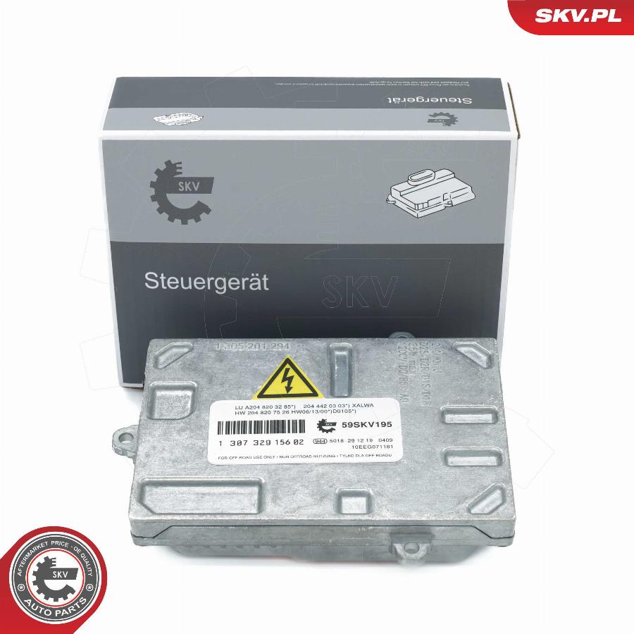 Esen SKV 59SKV195 - Vadības iekārta, Apgaismojums www.autospares.lv