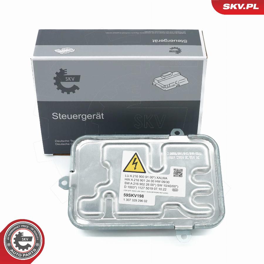 Esen SKV 59SKV198 - Vadības iekārta, Apgaismojums www.autospares.lv