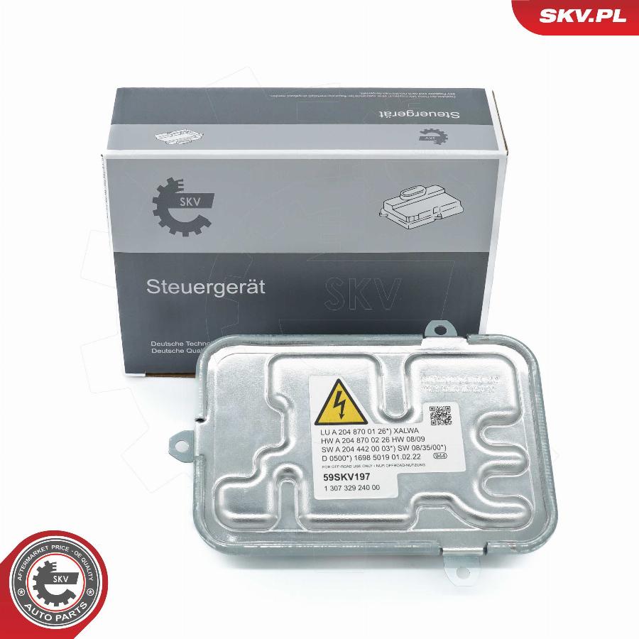 Esen SKV 59SKV197 - Vadības iekārta, Apgaismojums www.autospares.lv