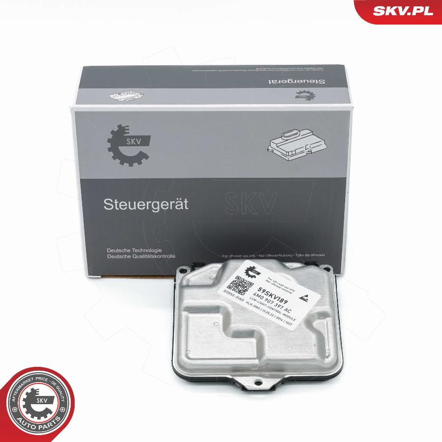 Esen SKV 59SKV189 - Vadības iekārta, Apgaismojums www.autospares.lv