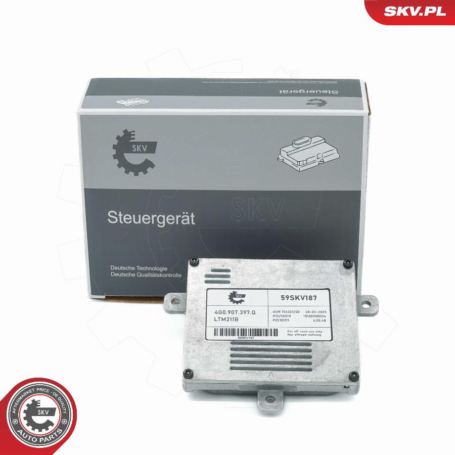 Esen SKV 59SKV187 - Vadības iekārta, Apgaismojums www.autospares.lv