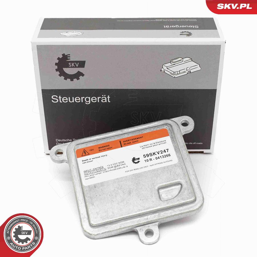 Esen SKV 59SKV247 - Vadības iekārta, Apgaismojums www.autospares.lv