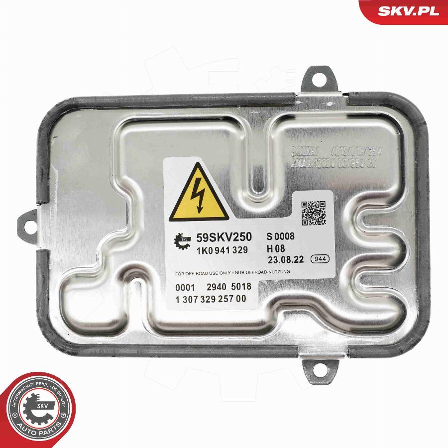 Esen SKV 59SKV250 - Vadības iekārta, Apgaismojums www.autospares.lv