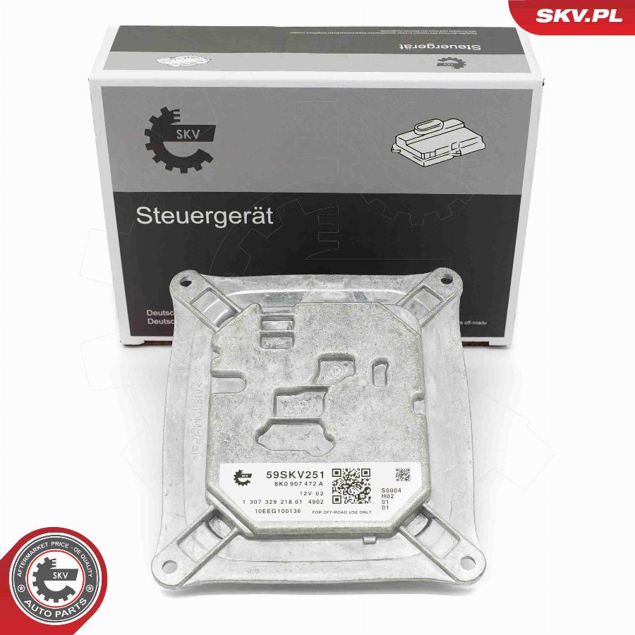 Esen SKV 59SKV251 - Vadības iekārta, Apgaismojums www.autospares.lv