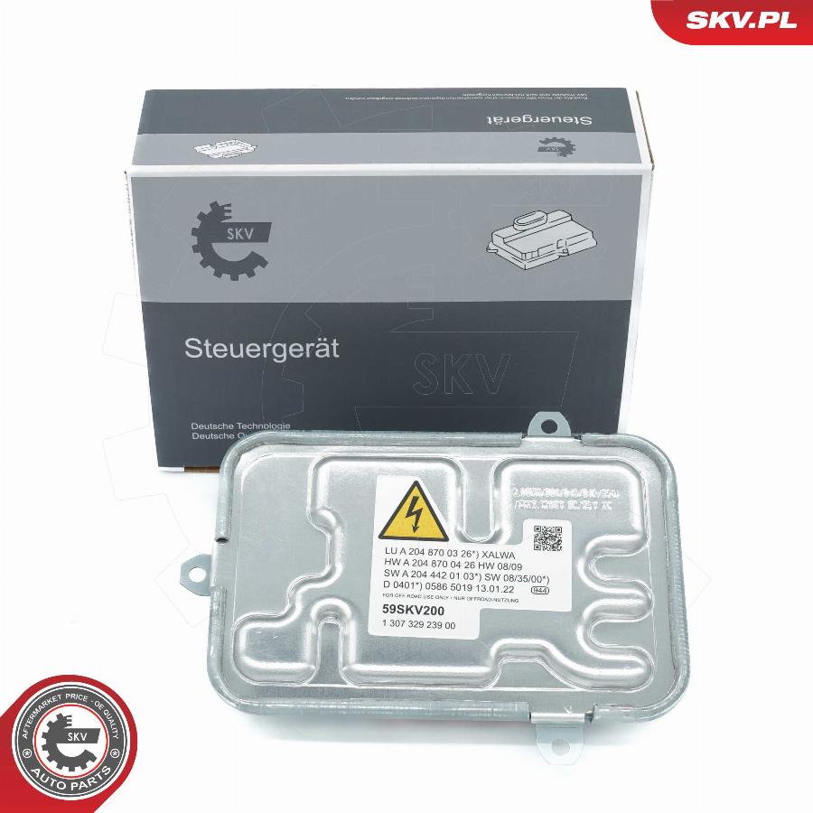 Esen SKV 59SKV200 - Vadības iekārta, Apgaismojums www.autospares.lv