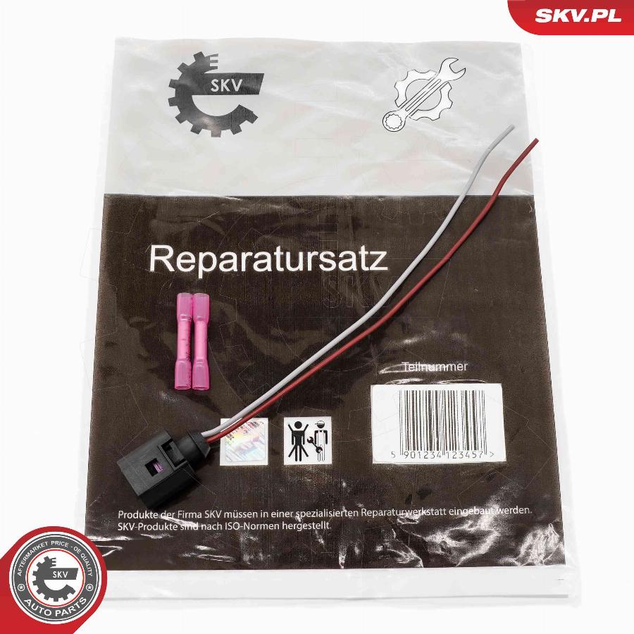 Esen SKV 53SKV180 - Vadu remkomplekts, Centrālā elektroapgādes sistēma www.autospares.lv