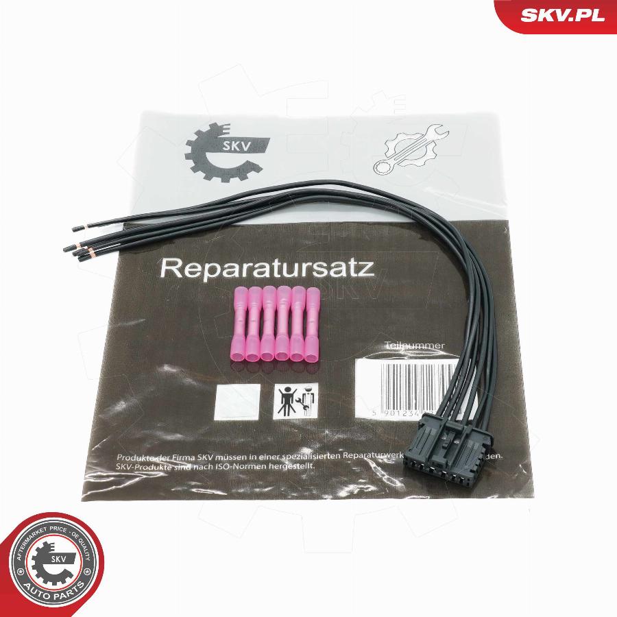 Esen SKV 53SKV139 - Vadu remkomplekts, Aizmugurējais lukturis www.autospares.lv