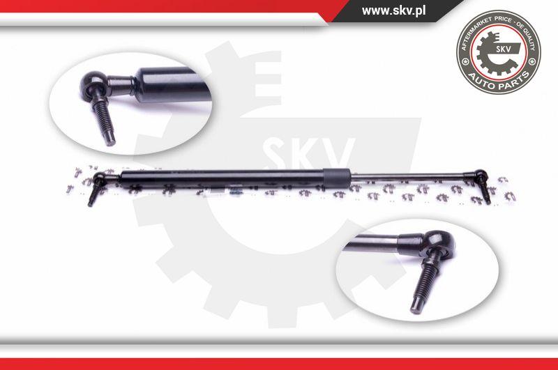 Esen SKV 52SKV406 - Gāzes atspere, Bagāžas / Kravas nodalījuma vāks www.autospares.lv