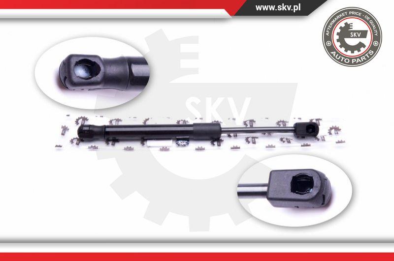 Esen SKV 52SKV435 - Gāzes atspere, Bagāžas / Kravas nodalījuma vāks www.autospares.lv