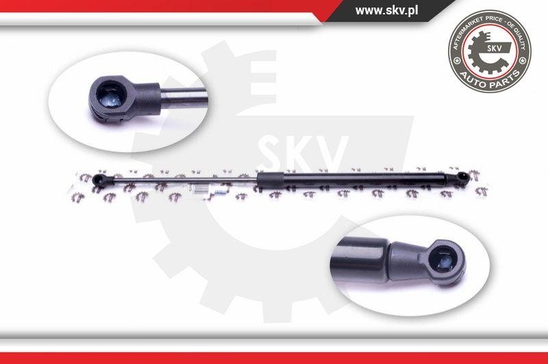 Esen SKV 52SKV470 - Gāzes atspere, Bagāžas / Kravas nodalījuma vāks www.autospares.lv