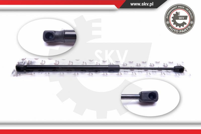 Esen SKV 52SKV580 - Gāzes atspere, Bagāžas / Kravas nodalījuma vāks www.autospares.lv