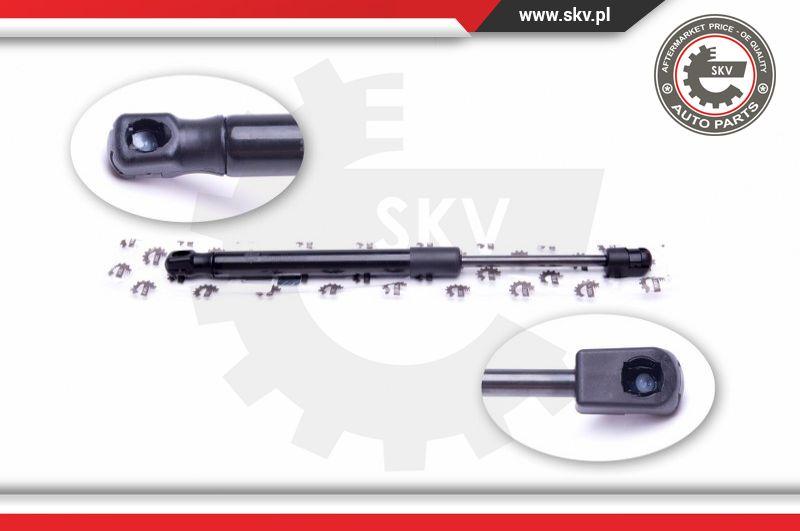 Esen SKV 52SKV317 - Gāzes atspere, Bagāžas / Kravas nodalījuma vāks www.autospares.lv