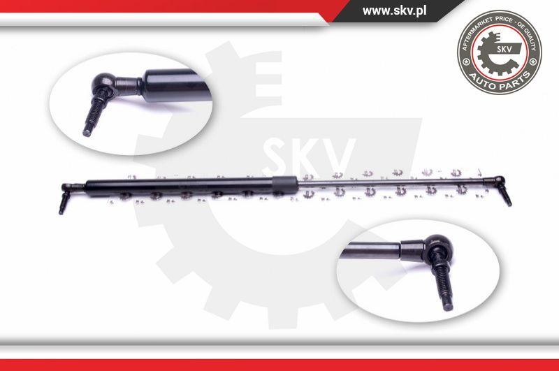 Esen SKV 52SKV338 - Gāzes atspere, Bagāžas / Kravas nodalījuma vāks www.autospares.lv