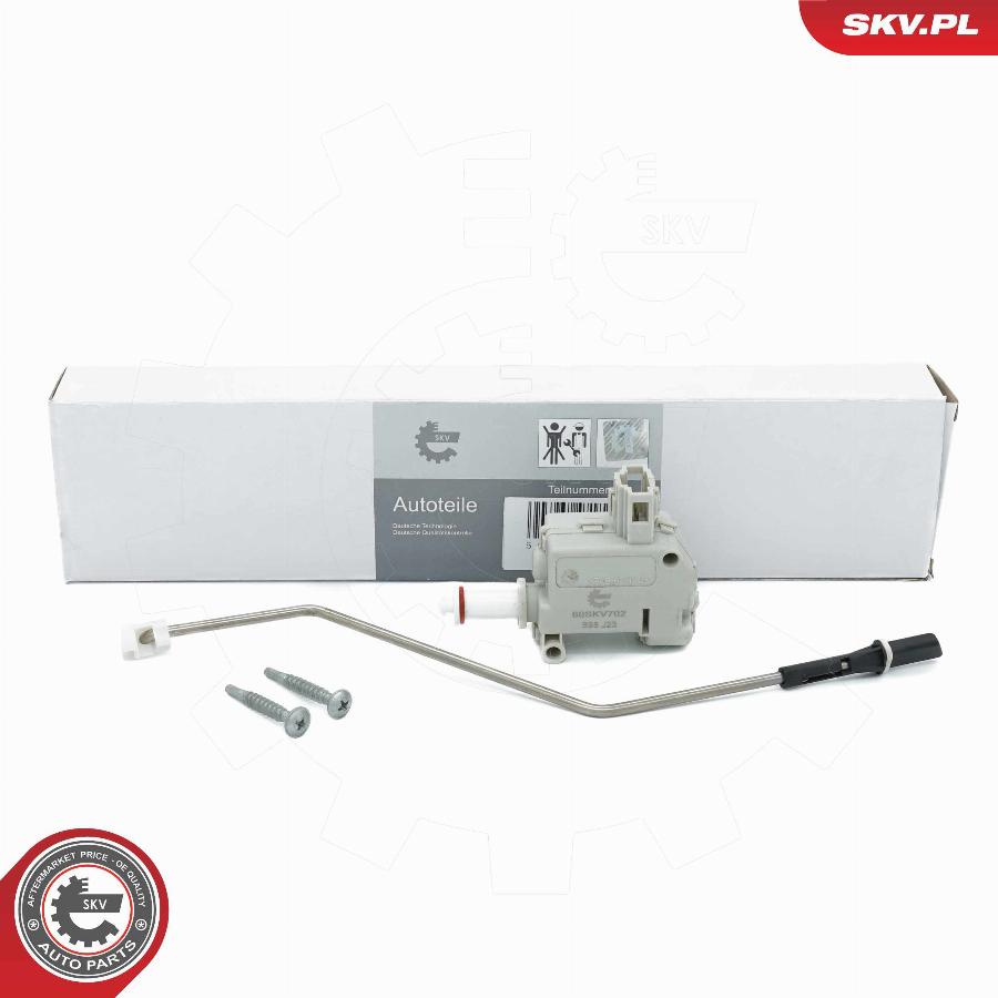 Esen SKV 60SKV702 - Regulēšanas elements, Centrālā atslēga www.autospares.lv