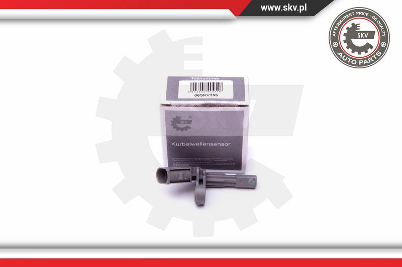 Esen SKV 06SKV355 - Devējs, Riteņu griešanās ātrums www.autospares.lv