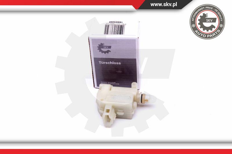 Esen SKV 16SKV222 - Regulēšanas elements, Centrālā atslēga www.autospares.lv