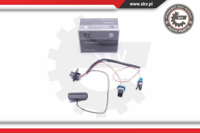 Esen SKV 16SKV275 - Slēdzis, Bagāžas nodalījuma vāka atvēršana www.autospares.lv