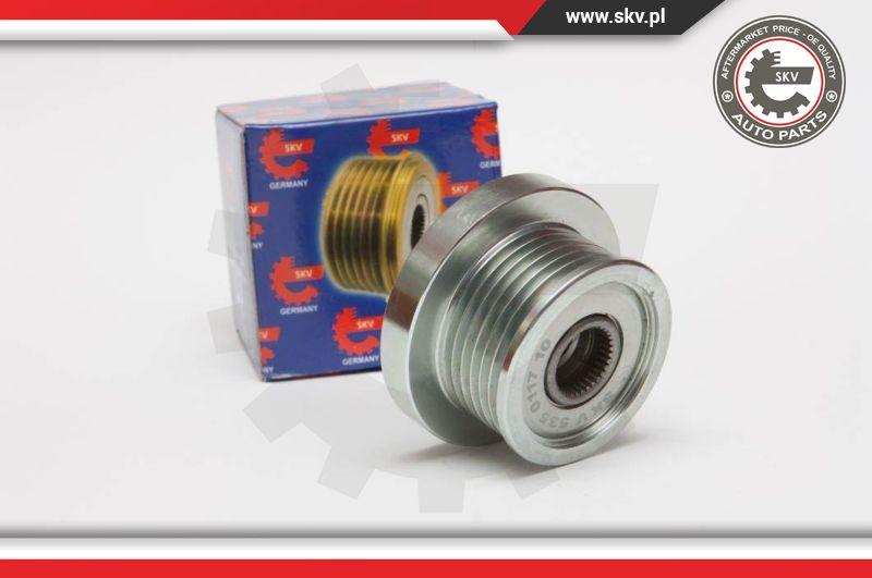 Esen SKV 11SKV049 - Pulley, alternator, freewheel clutch www.autospares.lv