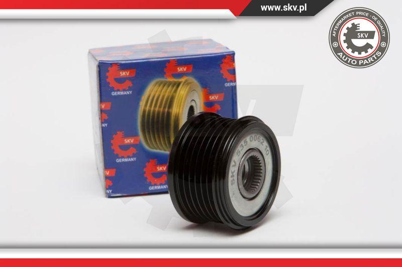 Esen SKV 11SKV031 - Pulley, alternator, freewheel clutch www.autospares.lv