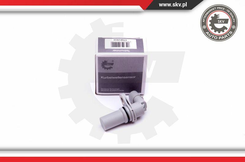 Esen SKV 17SKV534 - Датчик импульсов, коленвал www.autospares.lv