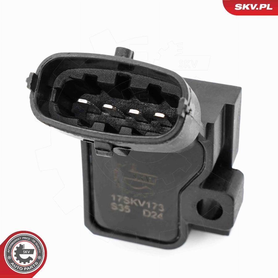 Esen SKV 17SKV173 - Devējs, Spiediens ieplūdes traktā www.autospares.lv