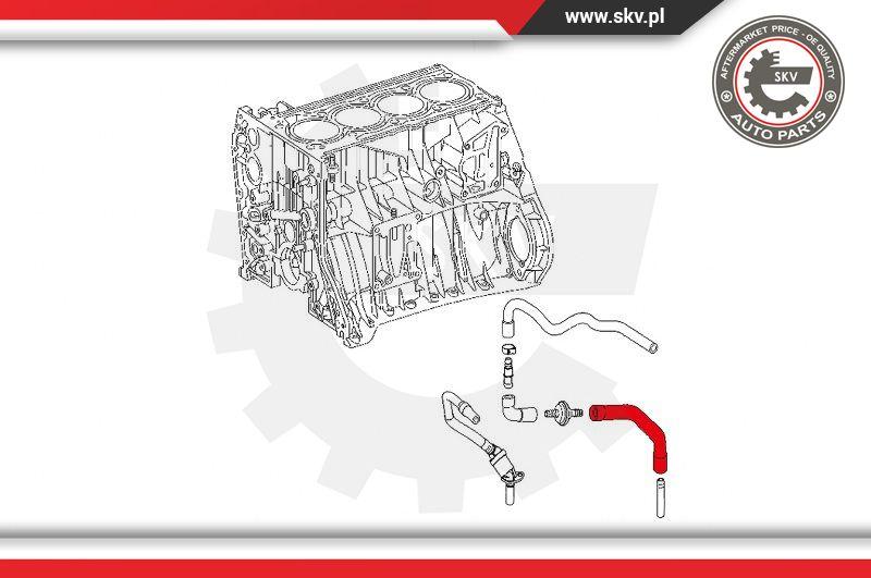 Esen SKV 31SKV128 - Eļļas šļūtene www.autospares.lv