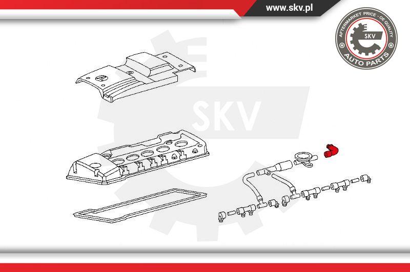 Esen SKV 31SKV127 - Eļļas šļūtene www.autospares.lv