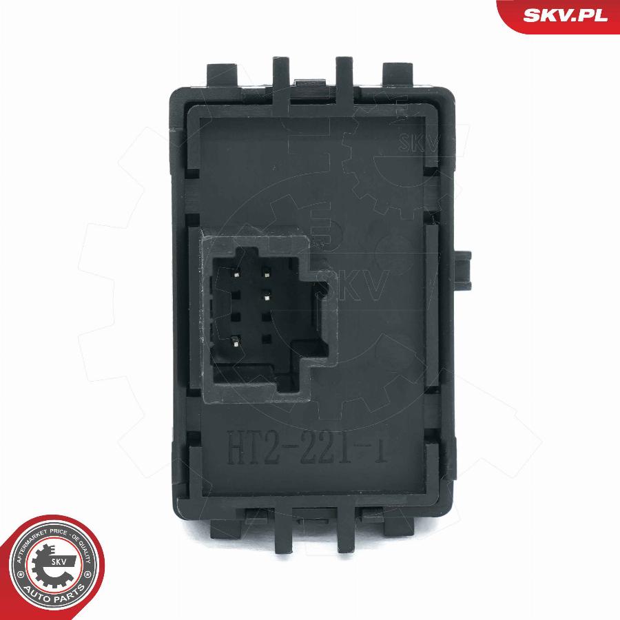 Esen SKV 37SKV447 - Slēdzis, Stikla pacēlājmehānisms www.autospares.lv