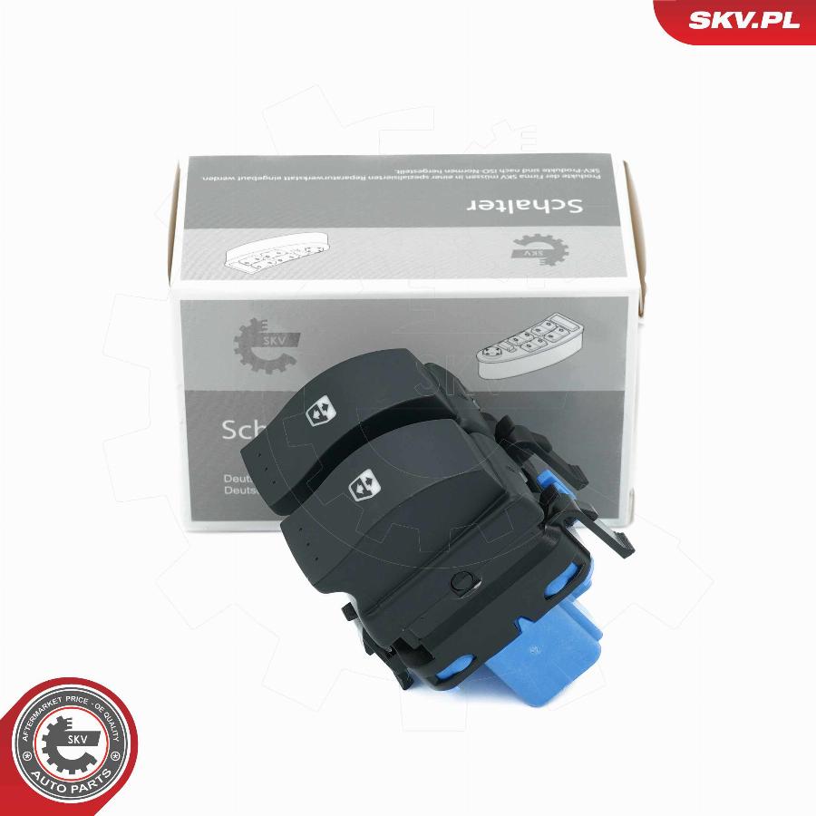 Esen SKV 37SKV487 - Slēdzis, Stikla pacēlājmehānisms www.autospares.lv