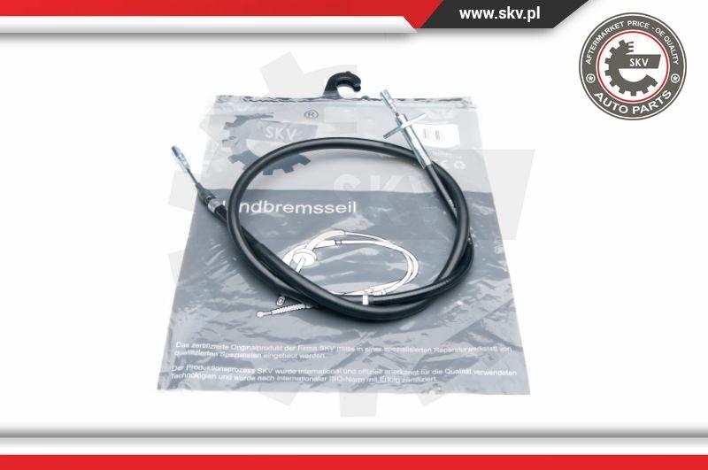 Esen SKV 25SKV916 - Cable, parking brake www.autospares.lv