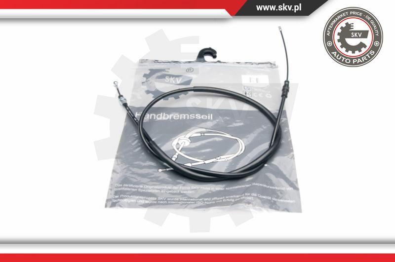 Esen SKV 25SKV446 - Тросик, cтояночный тормоз www.autospares.lv