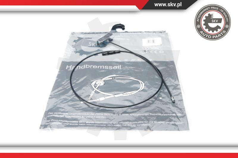 Esen SKV 26SKV259 - Cable, parking brake www.autospares.lv