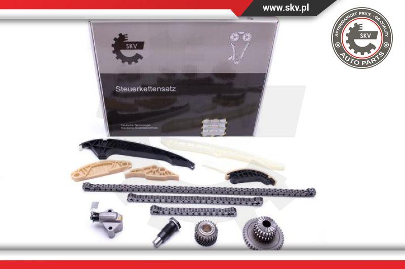 Esen SKV 21SKV163 - Комплект цепи привода распредвала www.autospares.lv