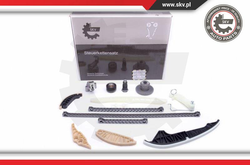 Esen SKV 21SKV162 - Комплект цепи привода распредвала www.autospares.lv