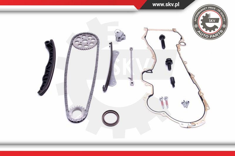 Esen SKV 21SKV216 - Комплект цепи привода распредвала www.autospares.lv