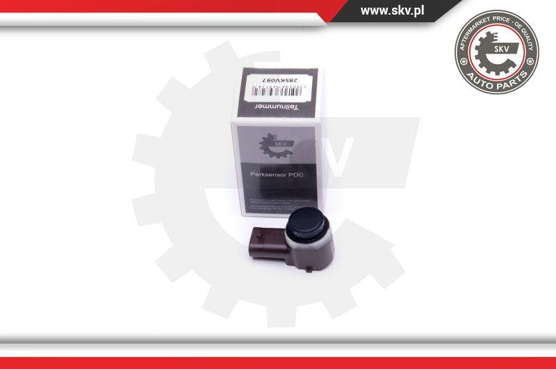 Esen SKV 28SKV097 - Датчик, система помощи при парковке www.autospares.lv