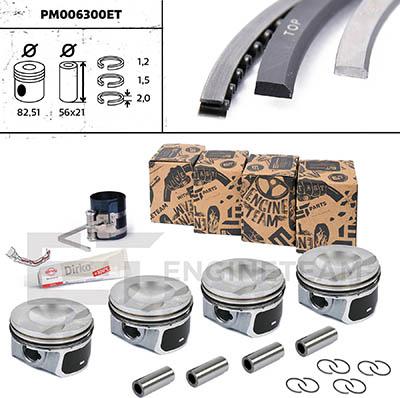 ET Engineteam PM006300ET - Virzuļu komplekts www.autospares.lv