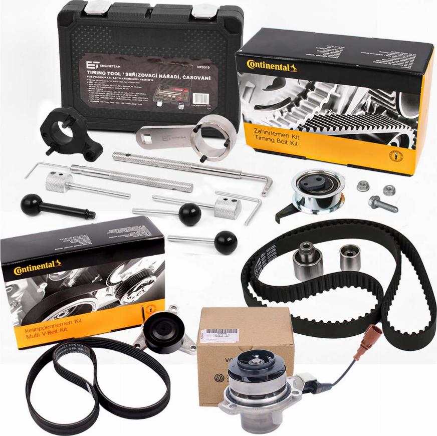 ET Engineteam RM0016GEVR3 - Water Pump & Timing Belt Set www.autospares.lv