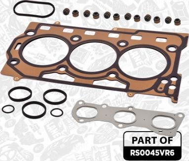 ET Engineteam RS0045VR6 - Sadales vārpstas piedziņas ķēdes komplekts www.autospares.lv