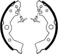 E.T.F. 09-0449 - Brake Shoe Set www.autospares.lv