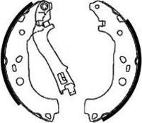 E.T.F. 09-0635 - Brake Shoe Set www.autospares.lv